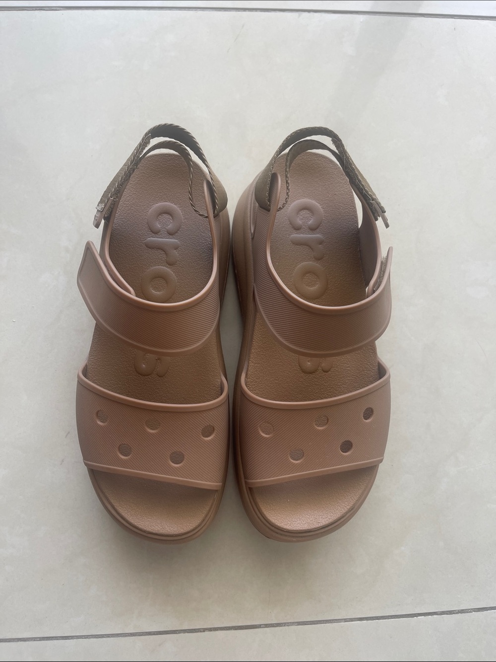 CROCS Women's Sandal Sandals in Light Brown